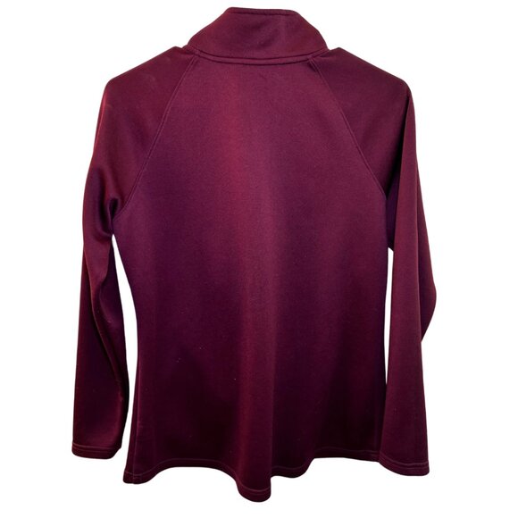Avia Women's Active Quilted 1/4 Zip Pullover Purple Maroon Wicking Women's Med - Picture 6 of 7